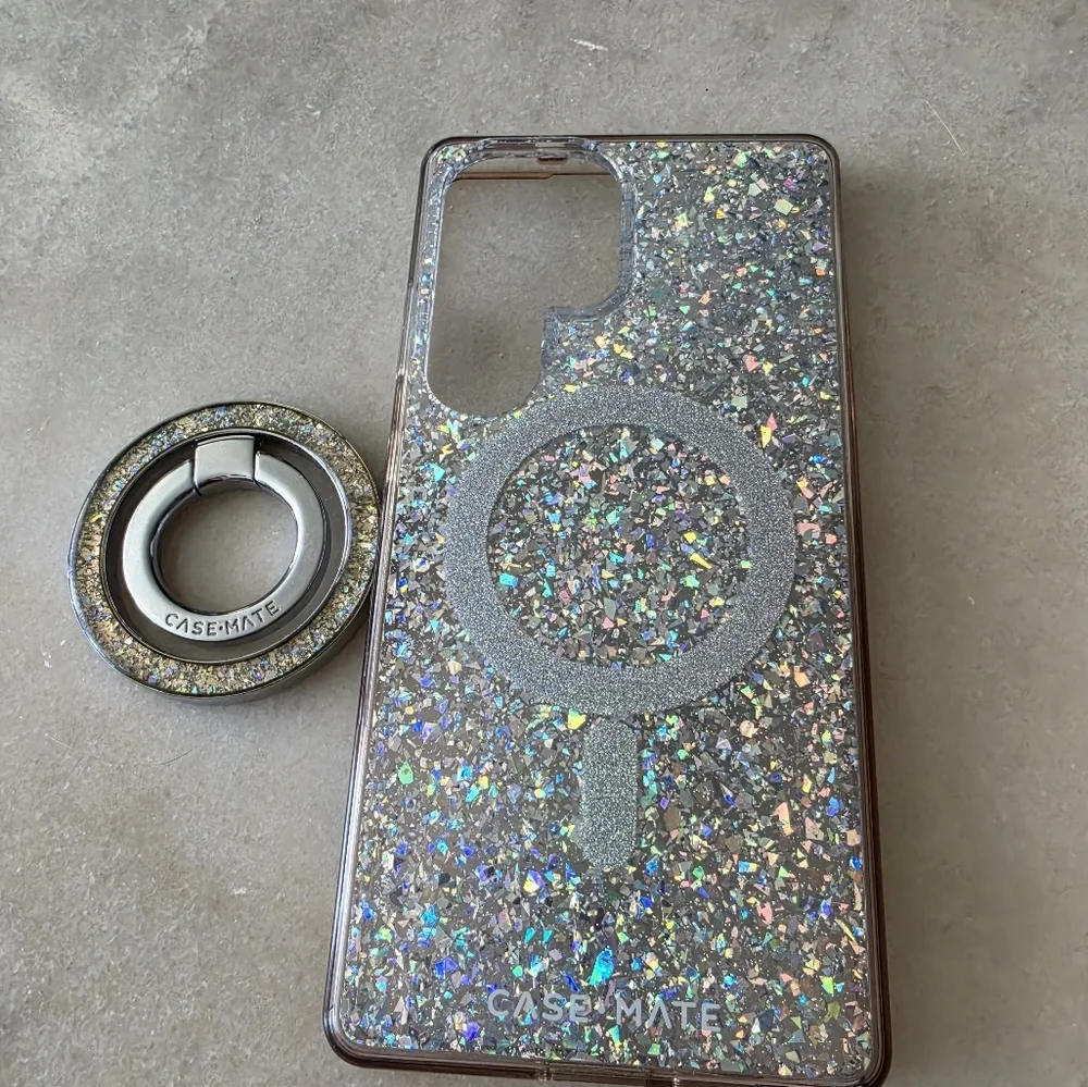 CaseMate Samsung S25 Ultra Case and Mag Safe Grip